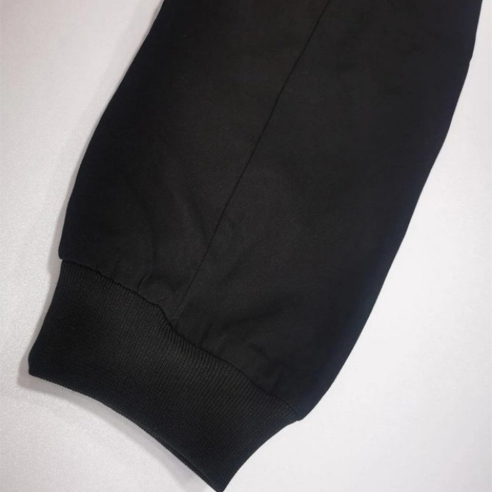 Black Mens Bomber Jacket - Picture 5 of 8